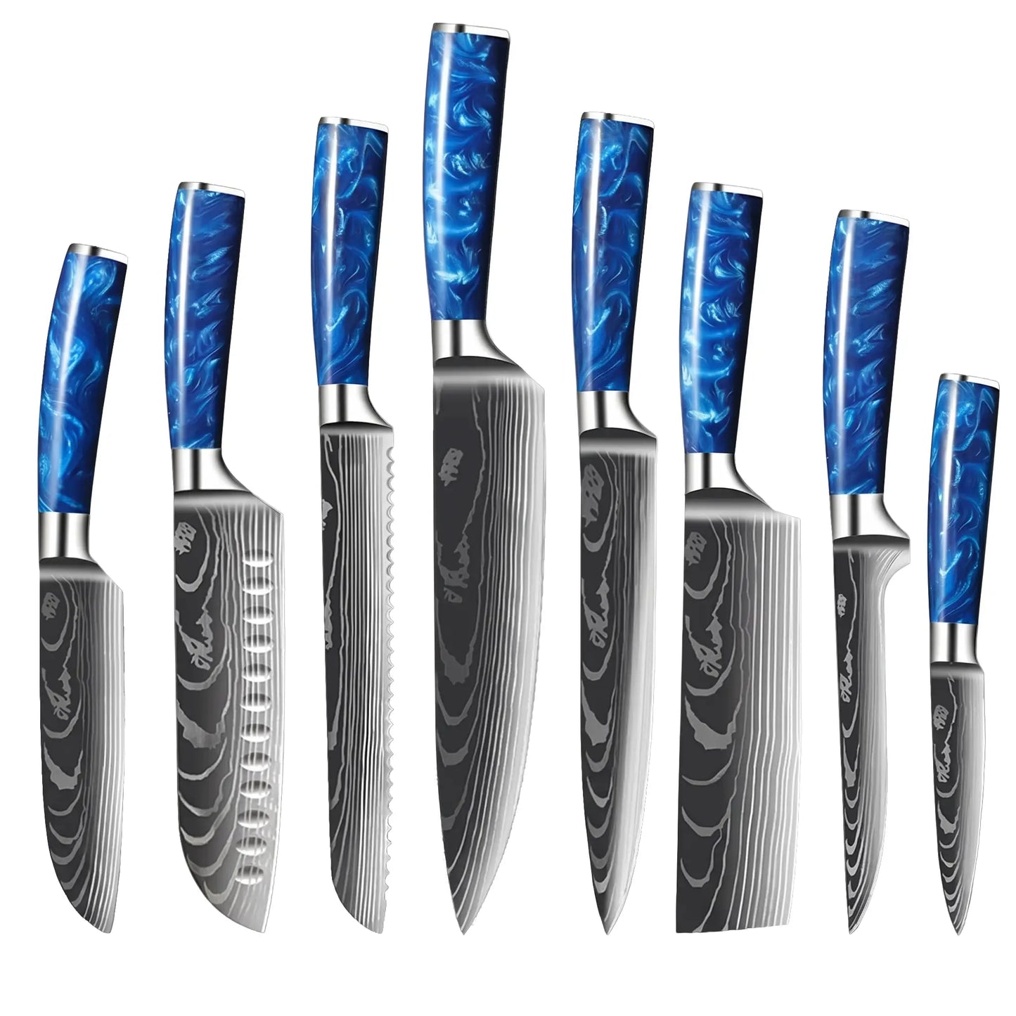 Akari Japanese Carbon Steel Knife Set