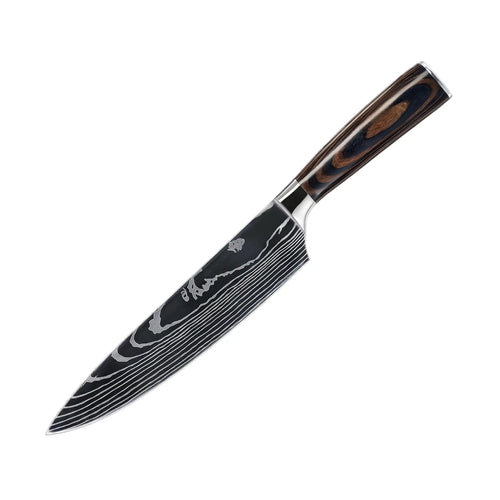 Japanese High Carbon Steel 8" Chef Knife
