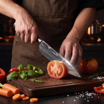Japanese High Carbon Steel 8" Chef Knife