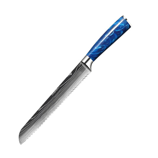 Akari Japanese High Carbon Steel 8" Bread Knife