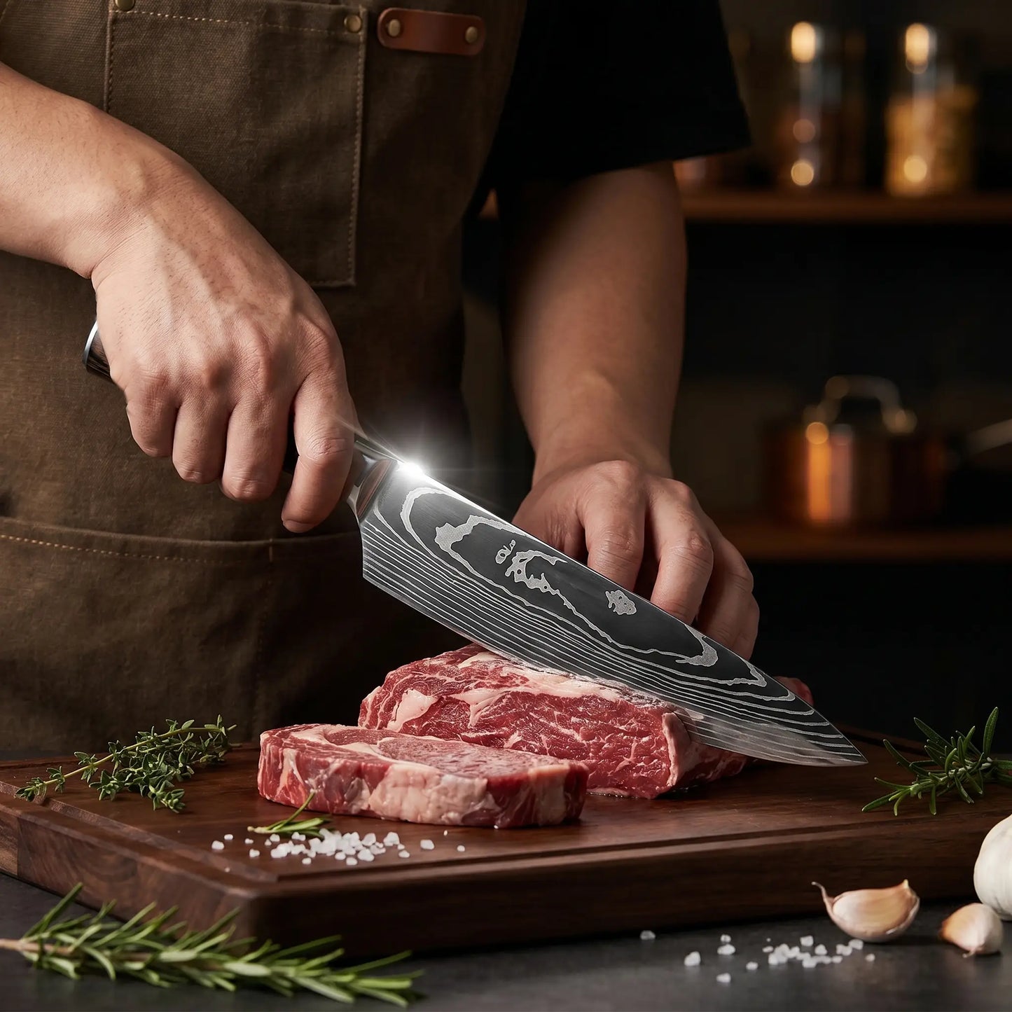 Japanese High Carbon Steel 8" Chef Knife