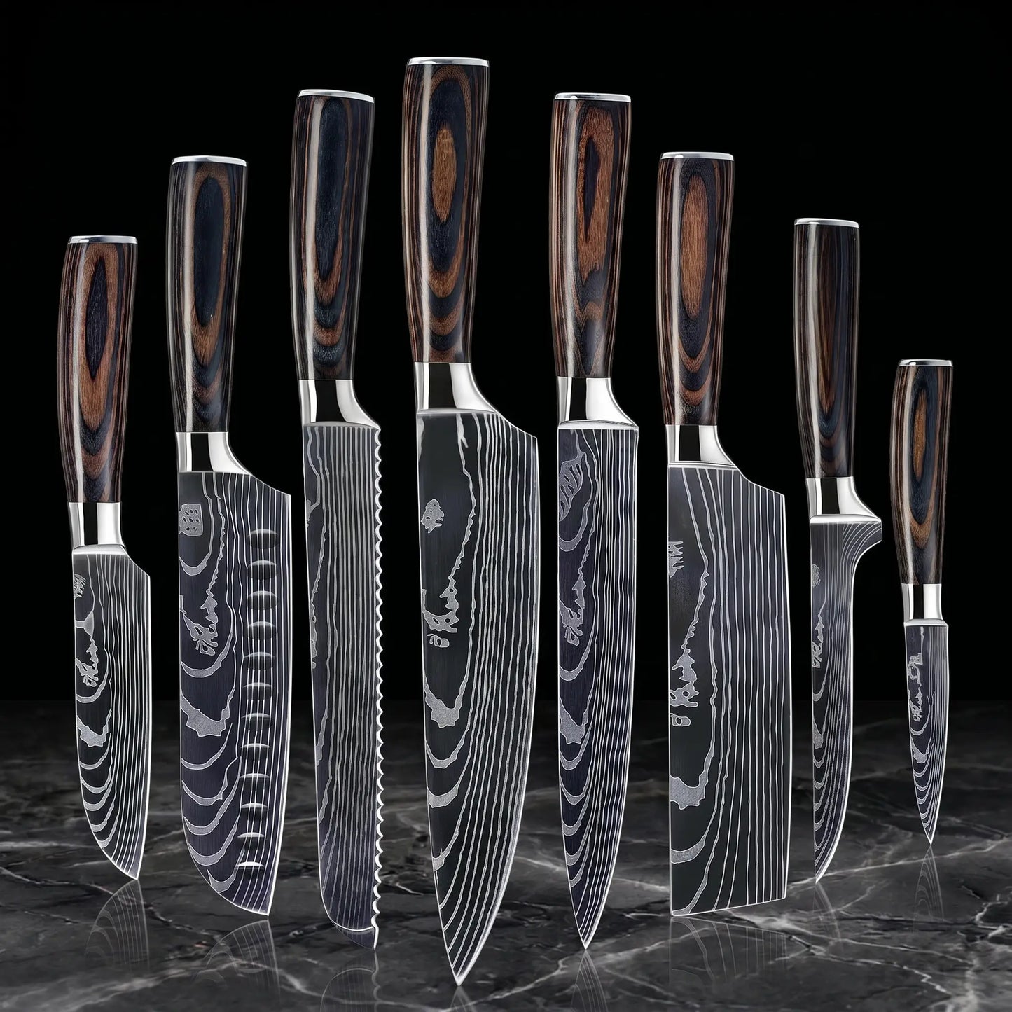 Takumi Japanese High Carbon Steel Knife Set