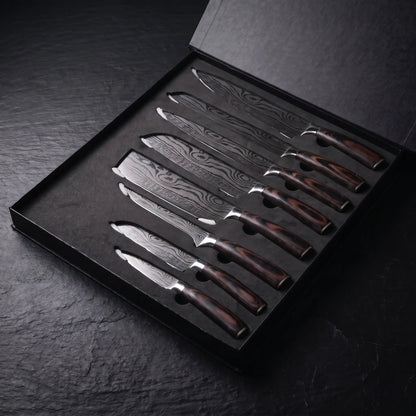 Japanese High Carbon Steel Knife Set