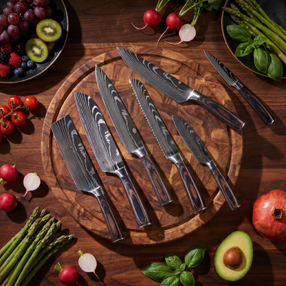 Japanese High Carbon Steel Knife Set