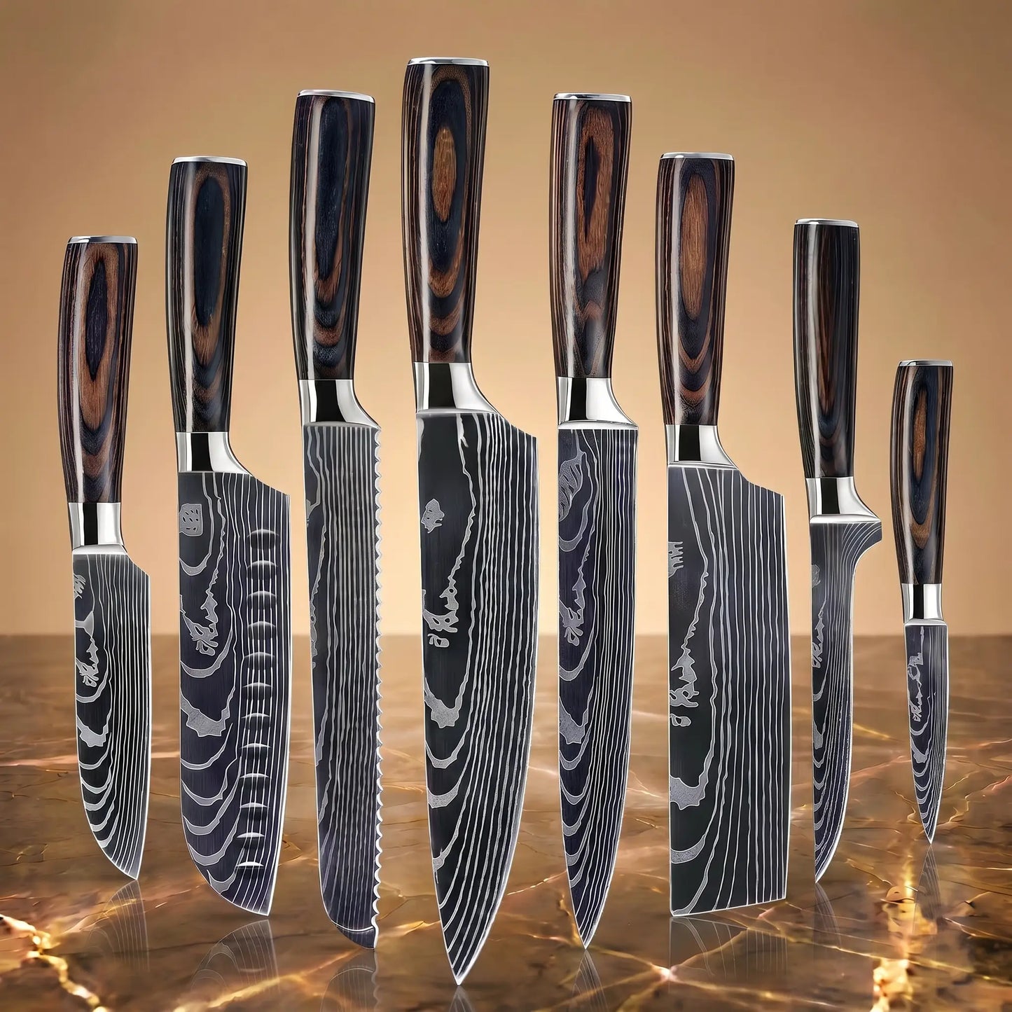 Takumi Japanese High Carbon Steel Knife Set