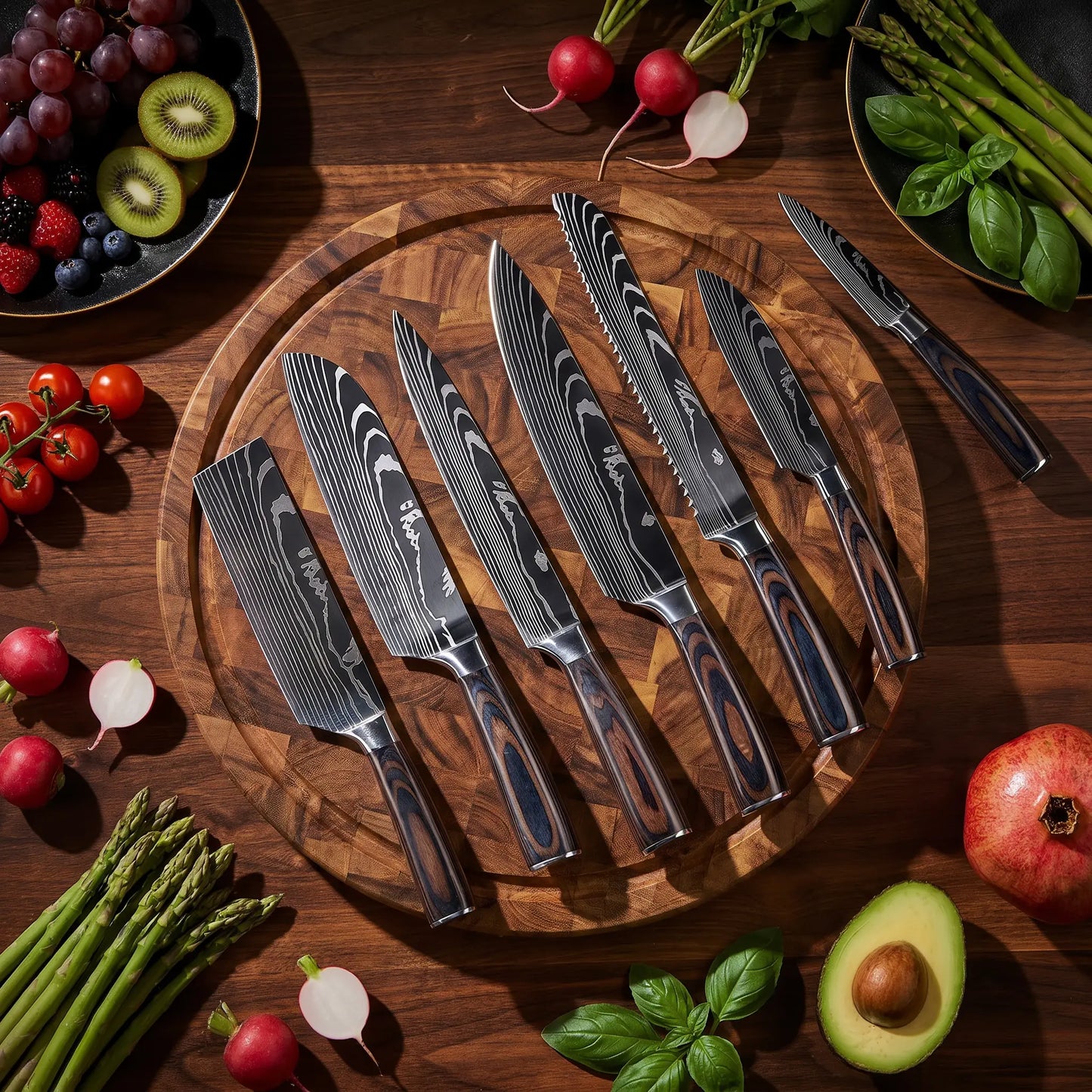Takumi Japanese High Carbon Steel Knife Set